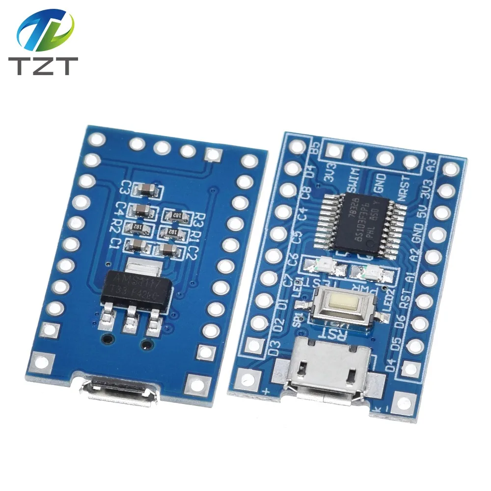 Placa de sistema stm8s103f3p6 stm8s stm8 placa de desenvolvimento placa de núcleo mínimo