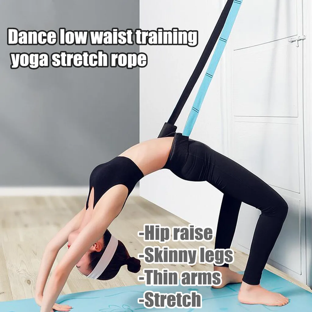 

Women Fitness Stretch Rope SeaNpem Dance Lower Waist Training Back Bend Assist Trainer-To Improve Indoor Exercise Slimming Rop