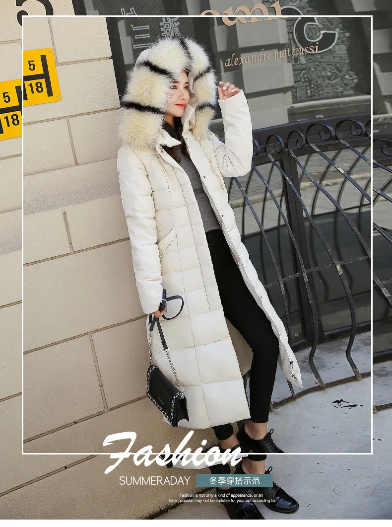 New Style Winter Coat Women's Thick Cotton-padded Jacket off Season Cotton Coat Winter Cotton-padded Clothes Long over-the