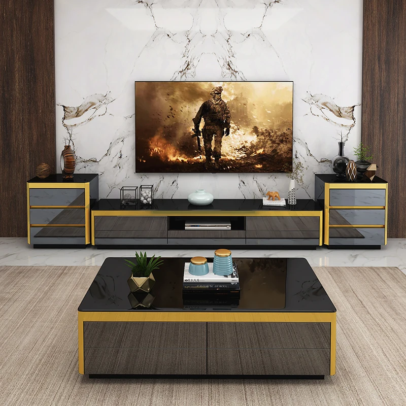 coffee table basse de salon стол журнальный столик escritorio mesa de centro mesa desk catan muebles madera tablo + TV stand