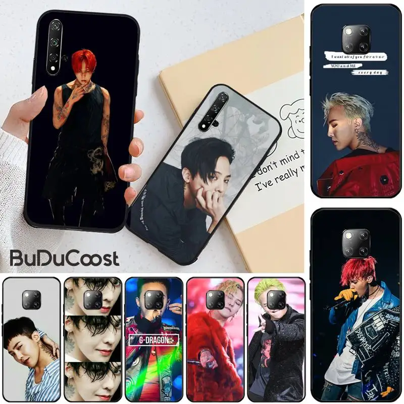 В Корейском стиле idol star G-DRAGON чехол для телефона Huawei Honor 8X 9 10 20 Lite 7A 8A 5A 7C 10i 20i 9X