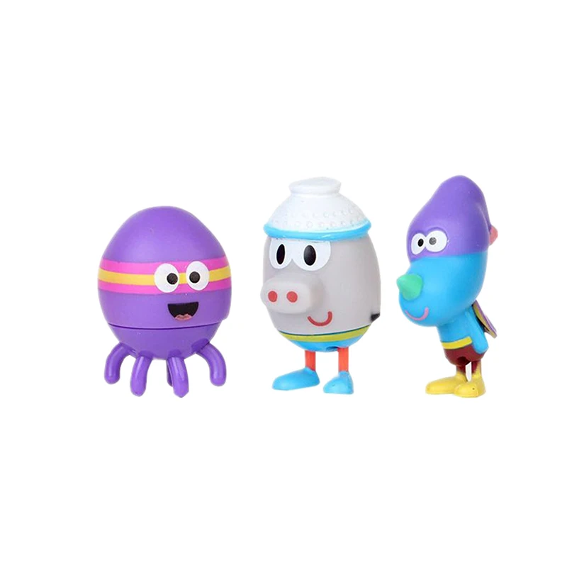 Детские игрушки, аниме Duggee, фигурки, игрушки, Hey Duggee, носорог, Wombat, осьминог, Аллигатор, бегемот, ПВХ, фигурка, модель животного, кукла, подарки
