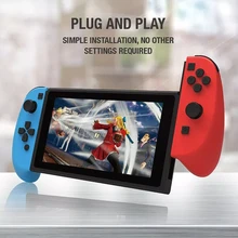 Kablolu sol ve sağ Gamepad GP-301 anahtar sevinç oyun con Joystick tak ve çalıştır Nintendo anahtarı için oyun denetleyicisi