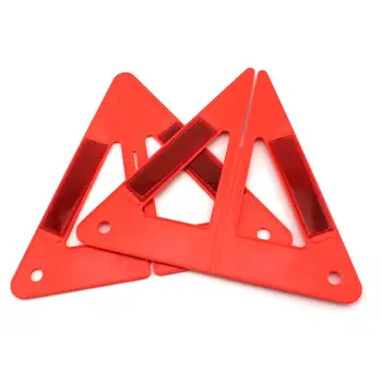 

Auto Car Warning Board With Triangle Safety Emergency Reflective Vehicle Fault Cars Tripod Folded Stop Sign Universal