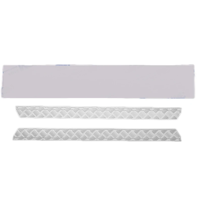 

Car Shell Side Anti Skid Strip Board Stainless Steel Scratch-Resistant Plate for 1/10 TRAXXAS TRX6 G63 6X6 RC Car Part