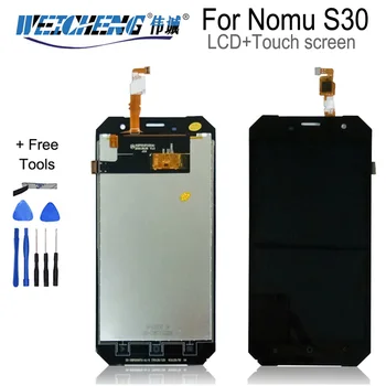 

WEICHENG For Nomu S30 LCD Display+Touch Screen 100% new LCD Digitizer Glass Panel Replacement For S30 lcd+free tools