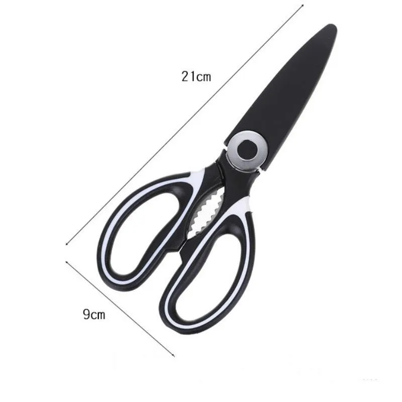 

New Stainless Steel Kitchen Scissors Multipurpose Purpose Shears Tool for Meat Vegetable Barbecue Tool Scissors Kitchen Supplies
