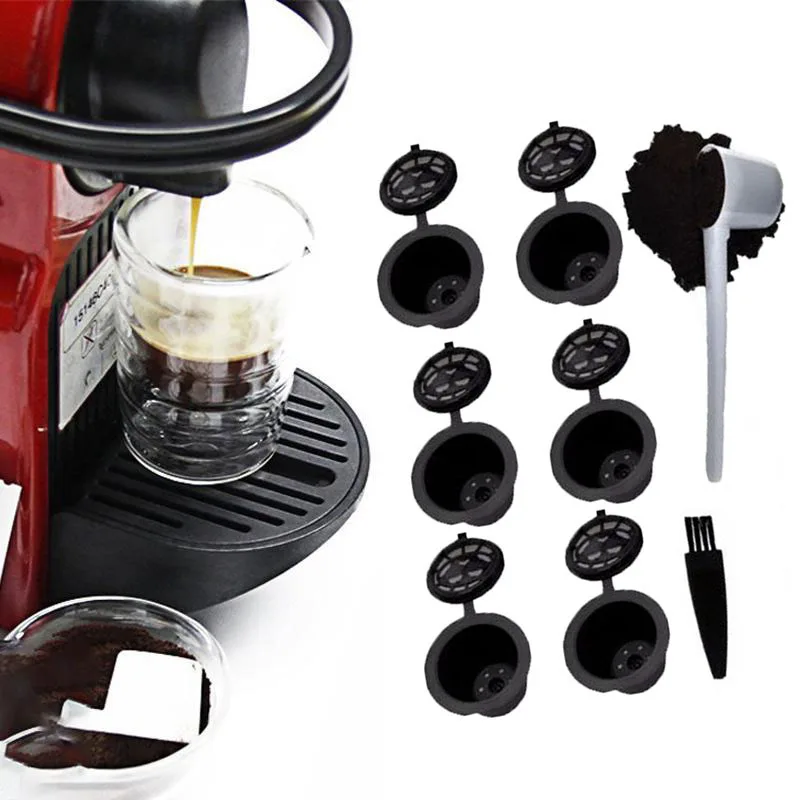 Многоразовые/многоразовые кофейные капсулы в капсулах для машины Nespresso