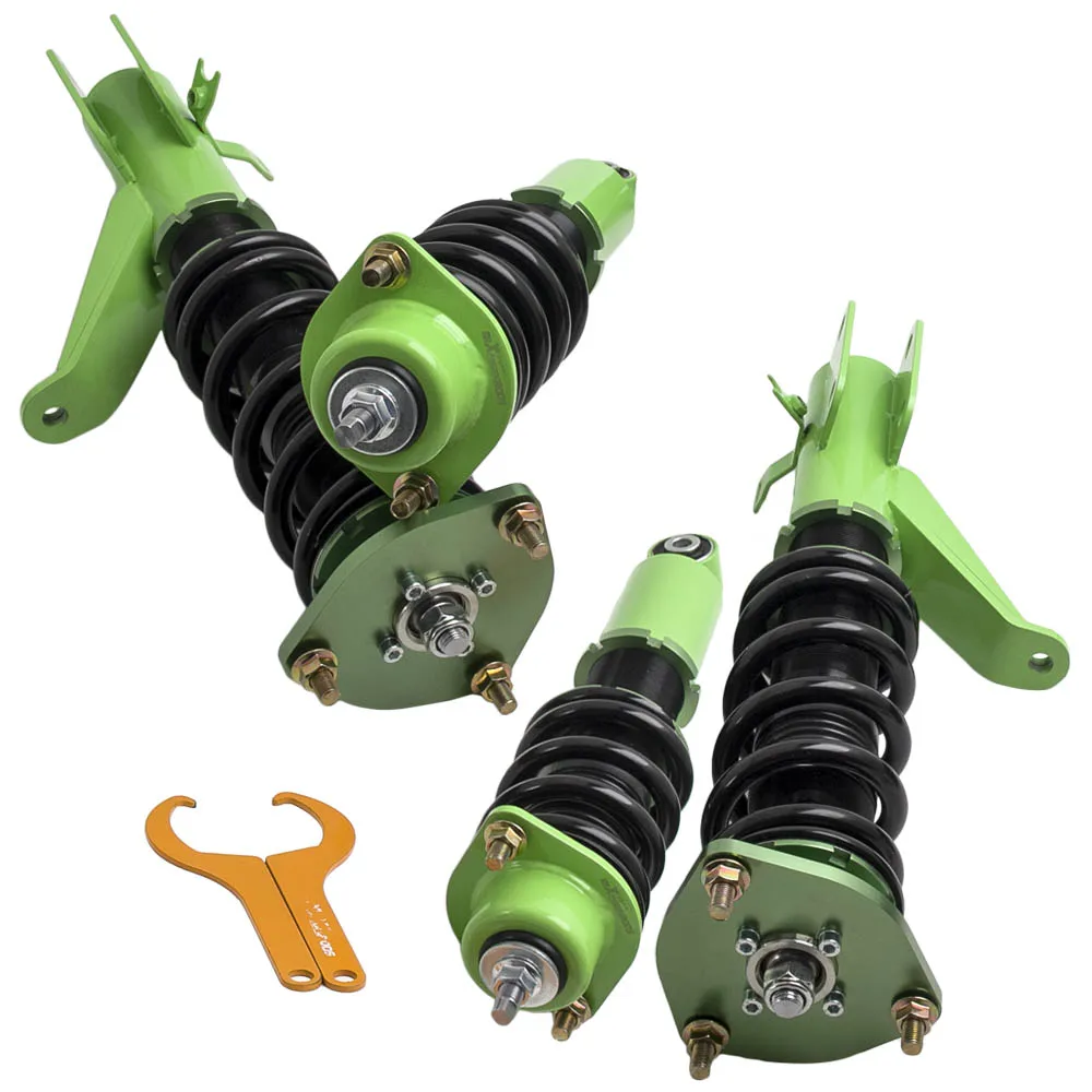 

Green Coilover Suspensions kit For Honda Civic EM2 2001-2005 Spring Struts Shock Absorber DC5 EP3 Adjustable Height