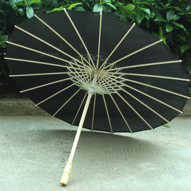 Solid Colored Umbrella Dance Umbrella Oil Paper Silk Cloth Paraguas Parasol Golden Chinese Paraplu folding umbrella,automatic umbrella,sun umbrella
