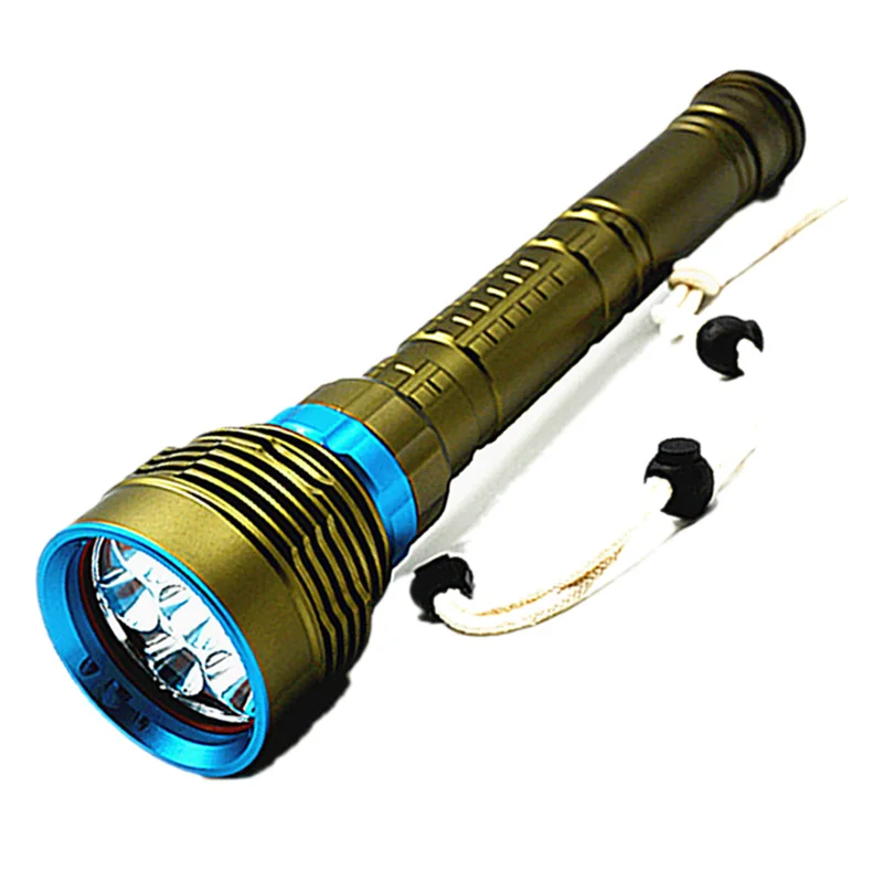 

Diving Torch Dx7 Professional Diving 7 L2 26650 Charging 18650 Glare Flashlight