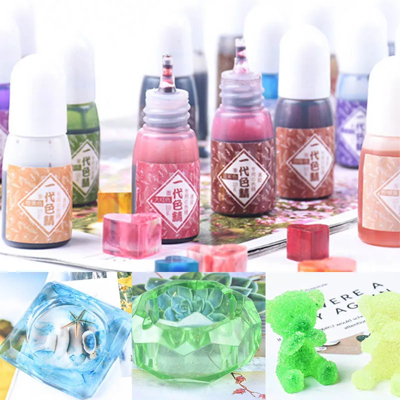 

1 Pcs UV Resin Pigment Color Liquid Coloring Dye DIY Jewelry Making Crafts A66