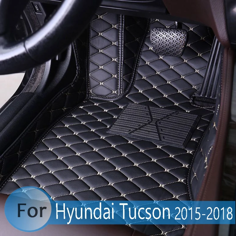 Автомобильные коврики для Hyundai Tucson 2015 2016 2017 2018 аксессуары салона автомобиля |