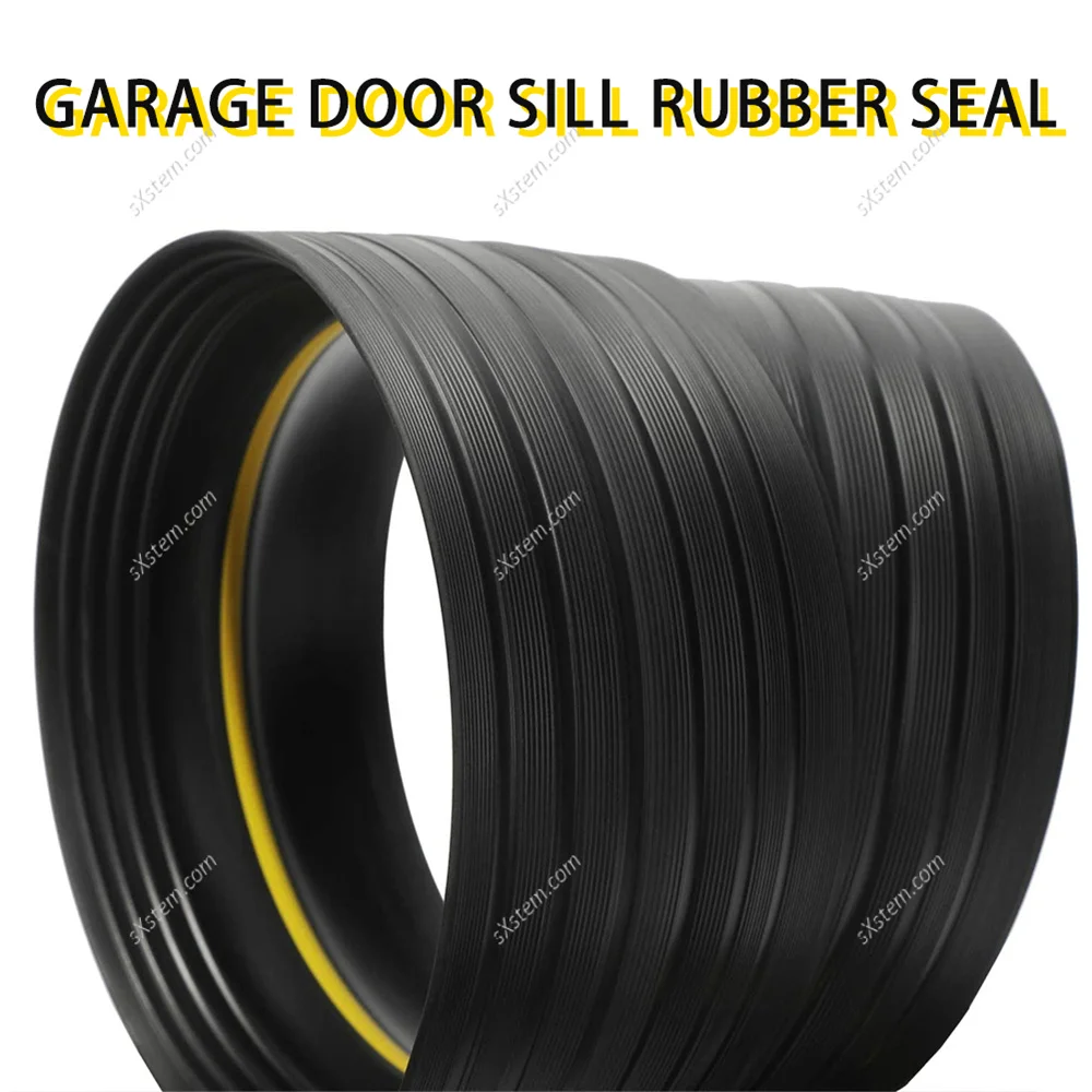 Description Picture 6 of item6m Solid Garage Threshold Door Weather Rubber Seal Strap Floor Seal Waterproof Dustproof Special PVC Rubber Strip