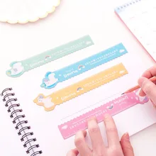 

4Pcs/set Cute Kawaii Unicorn Soft Fexible Ruler Magnetic Straight DIY Drawing Rulers For Kids Students Office School Stationery