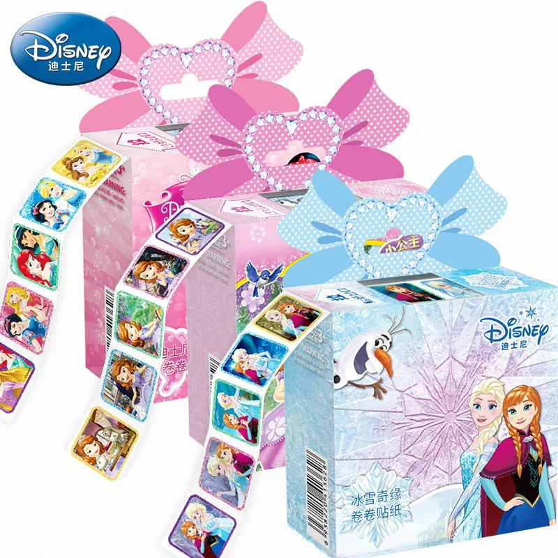 Съемная наклейка Disney Frozen2 Эльза и Анна принцесса Скрапбукинг для детей Декор
