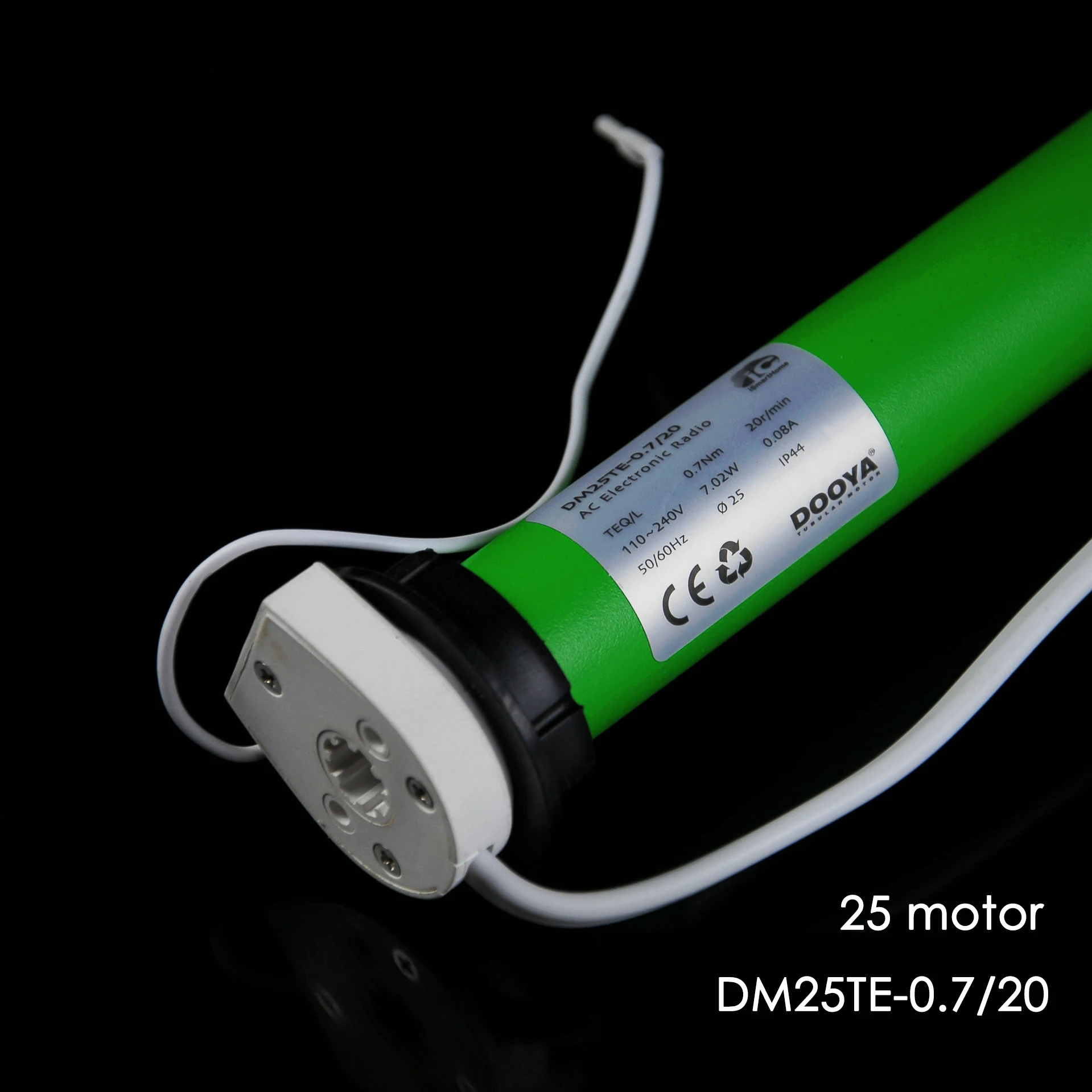 Роликовые жалюзи Dooya трубчатый двигатель DM25TE / DM25LE с литиевой батареей для трубки