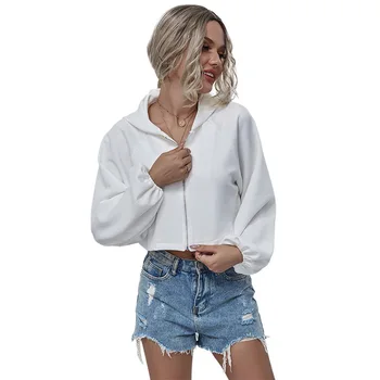 

2020 Summer new women pullovers knitwear white Spring V-neck fashion short sleeve loose causal clothes top Spring sweatshirt