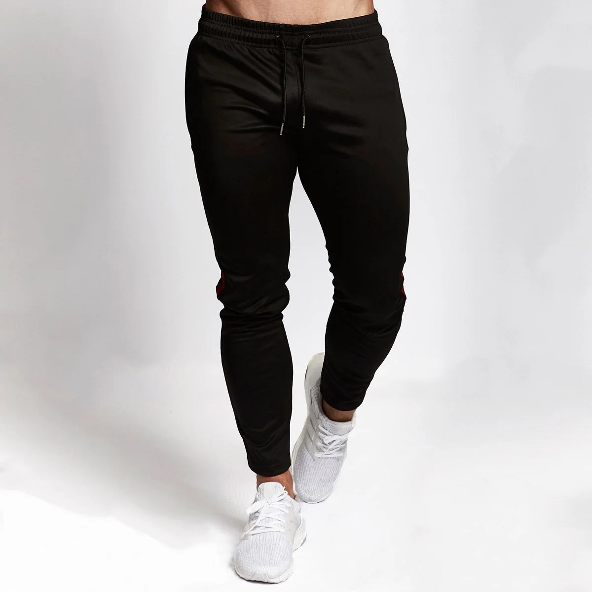 Для мужчин Штаны Slim Fit спорта бега впитывает пот и Штаны Для Мужчин's Штаны впитывает пот и спортивные штаны для бега, фитнеса Штаны для мужские тренировочные обтягивающие