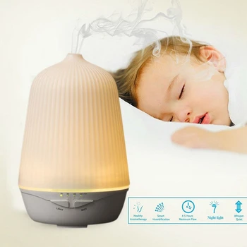 

Ultrasonic Purifier Air Aromatherapy Humidifier With Night Light Aromatherapy Essential Oil Diffuser Cold Mist Humidifier With U