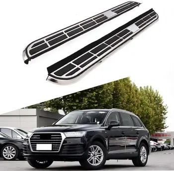 

Etesan Aluminium Running Board Fit For Audi Q7 2016-2020 Side Step Nerf Bar