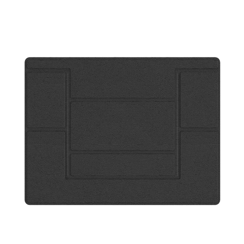 Black Универсальная Складная подставка для ноутбука Macbook Air Pro, подставка для ноутбука, регулируемая подставка для портативного планшета - Цвет: Black
