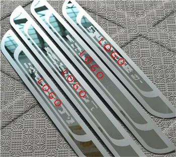 

Car styling Ultra-thin Scuff Plate/Door Sill Door Sill For 2008-2017 Peugeot 206 207 308 307 308s 2008 5008 3008 4008 408 508