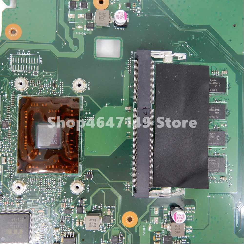 Материнская плата X751YI E1-7010 процессор 4 Гб ОЗУ для ASUS X751 X751Y X751YI Материнская плата ноутбука X751YI Материнская плата Тест ОК