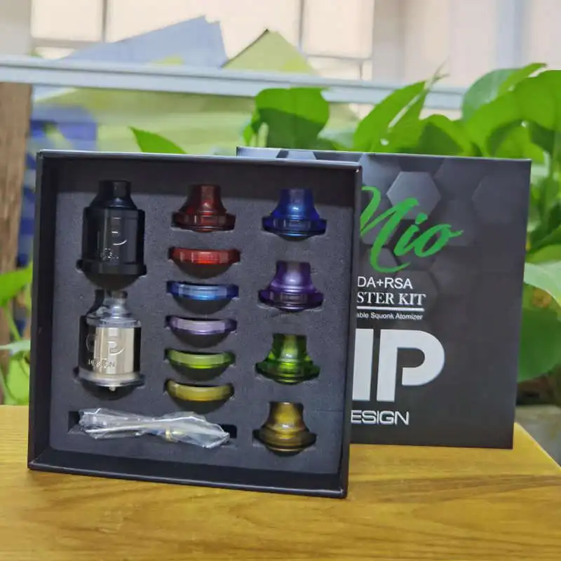 QP Nio RDA rsa kit с BF pin верхний впускной воздушный поток регулируемые одиночные катушки