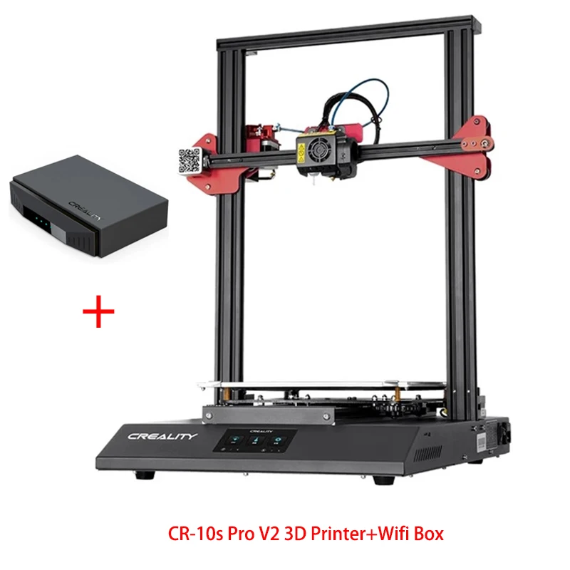 creality 3d printer Creality Upgrade CR-10S Pro V2 3D Printer with BL Touch Silent Mother Board 500W Meanwell Power Supply Full LCD Touchscreen 3d printing machine 3D Printers