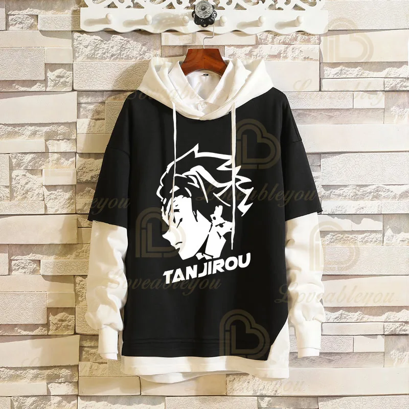 

Demon Slayer Kimetsu No Yaiba Cosplay Hoodie Tanjirou Zenitsu Tomioka Giyuu Cosplay Costume Anime Jacket Winter Coat