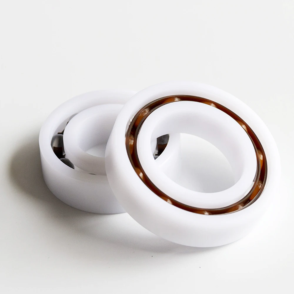 POM Plastic Glass Ball Bearing Insulation 603 604 605 606 607 608 609 623 624 625 626 627 628 629 634 635 636 4PCS