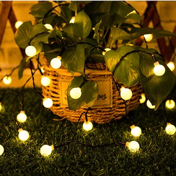 

Solar Light Strings Colorful Lanterns Street Light Strings Outdoor Waterproof Christmas Tree Decoration Lights String Lights