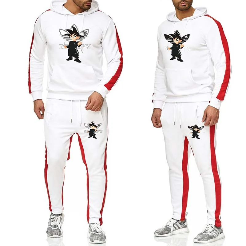 

2019 Spring Running Sets Men Sport Suits Sportswear Set Polyester Fitness Training Gym Cycling Tracksuit Zip Pocket Jogging Suit