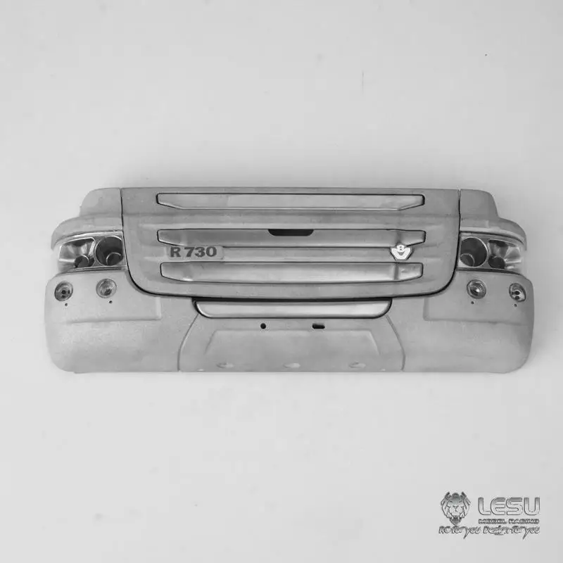 Передний бампер LESU 1/14 RC TAMIYA Scania R470 R620 для грузовика R730|Радиоуправляемые