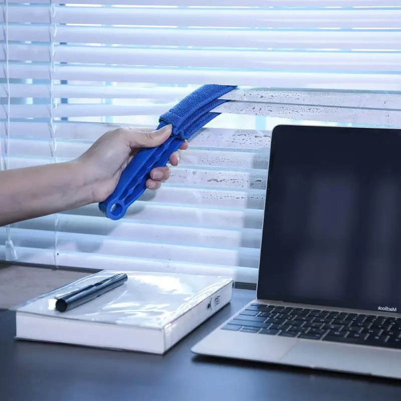 New Portable Multifunctional Air Conditioner Blinds Dusting Brush Washable Cleaning Brushs Shutters Dust Collector Color Random