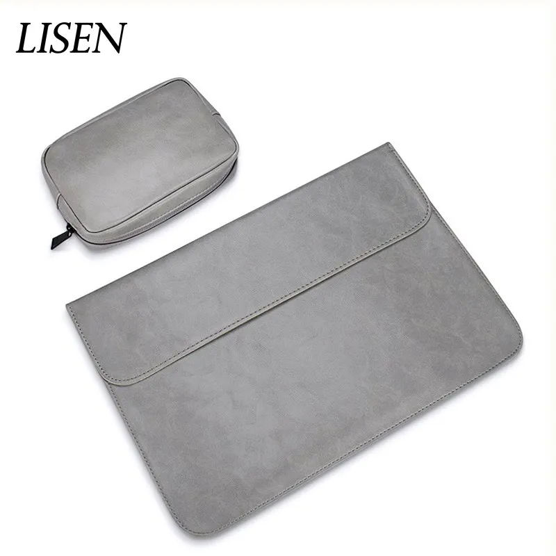 Водонепроницаемый PU кожаный чехол для ноутбука для мужчин и женщин Macbook Pro 13 retina 15 Touch Bar чехол для Xiaomi Mi Air 13,3 15,6