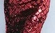 Skyyue вечернее платье трапециевидной формы с круглым вырезом и рукавом средней длины, расшитое блестками, женские вечерние платья длиной до щиколотки размера плюс, торжественное платье E469 - Цвет: Красный