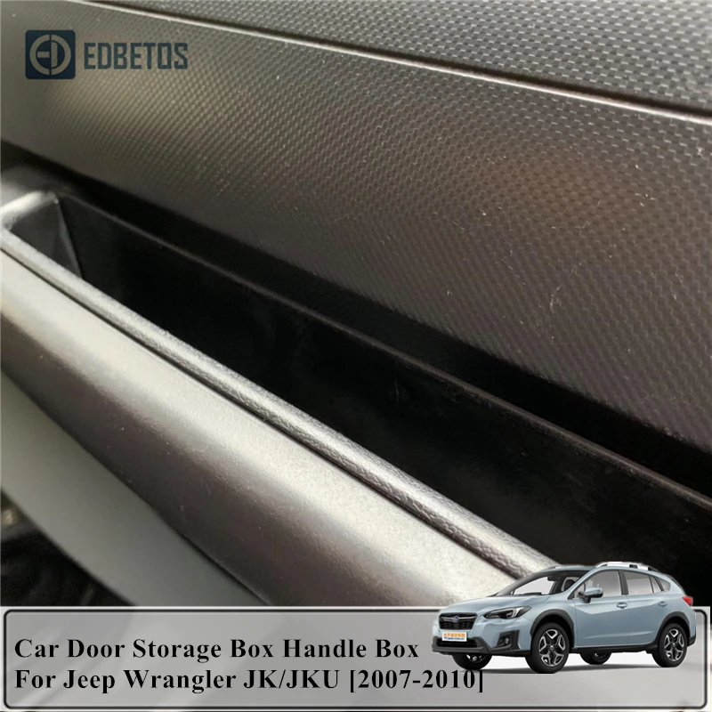 

Car Door Storage Box Handle Box Glove Armrest Box For Jeep Wrangler JK/JKU 2007 2008 2009 2010 Car-Styling Car Organizer