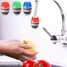 

Kitchen Faucet Tap Water Purifier for Household 5 Layers Water Purifier Filter Activated Carbon Filtration Mini Faucet Purifier
