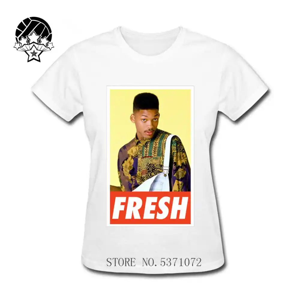 Fresh Prince Of Bel Air Women T Shirt Will Smith 90s Film Cool Gift Tee Free Shipping Ladys Tops Tee Shirt Aliexpress