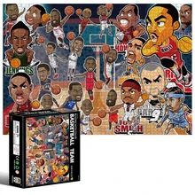 Puzzle en forme spéciale 2000 pièces, jouet de haute qualité, équipe de basket ball, défi Impossible, cerveau, offre spéciale, nouveau
