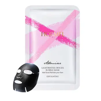 

Natural Detox Oxygen Charcoal Foam Black Mask Oil Control Mask to Blackhead Shrinkage Pore Mask Suitable for all skin types 1pcs