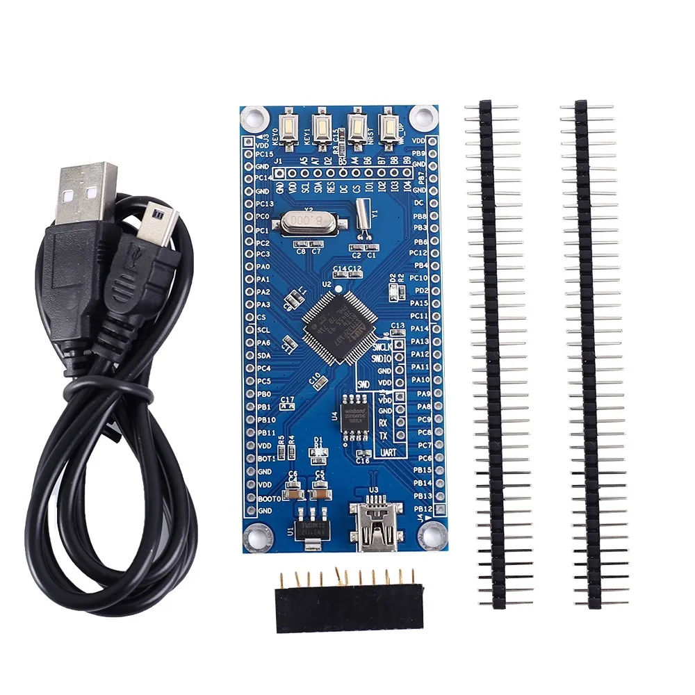 STM32F107RCT6 макетная плата ARM STM32F107 программируемый контроллер MCU STM32 Cortex-M3 системная плата