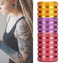 35 мм сплав захват машины татуировки ручка нескользящие татуировки принадлежности для тела искусство инструмент