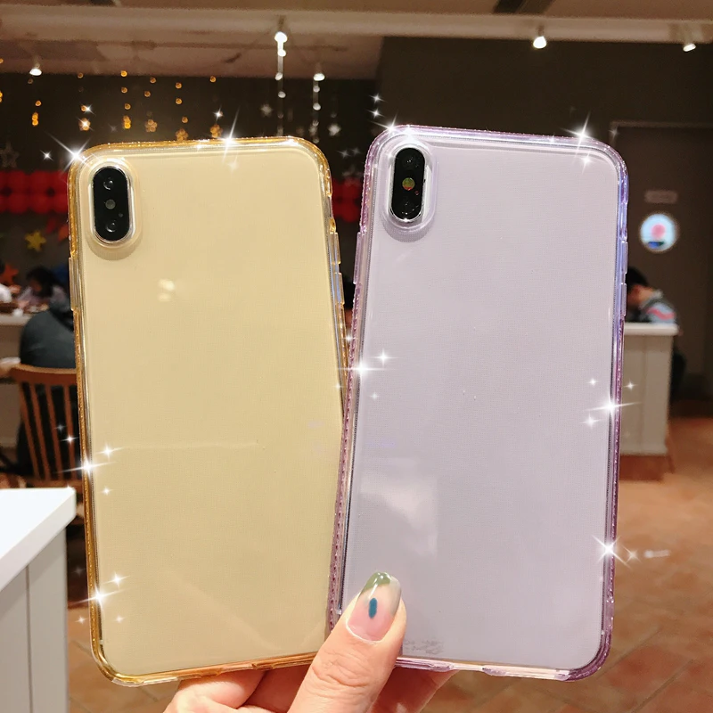 Блестящий чехол из мягкого ТПУ для Samsung Galaxy Note 10 Pro A10 A20 A204 A20E A30 A40 A50 A60 A70 M10 M20 M30 |