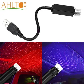 

Night Light Car Usb Star Ceiling Light Laser Projection Decorative Light Car Atmosphere Roof Full of Stars Interior Room Home