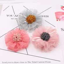 Весенние аксессуары, сделай сам, изысканные цветочные аксессуары для волос для девочек, повязка для волос, обувь, цветок, одежда, аксессуары для украшения