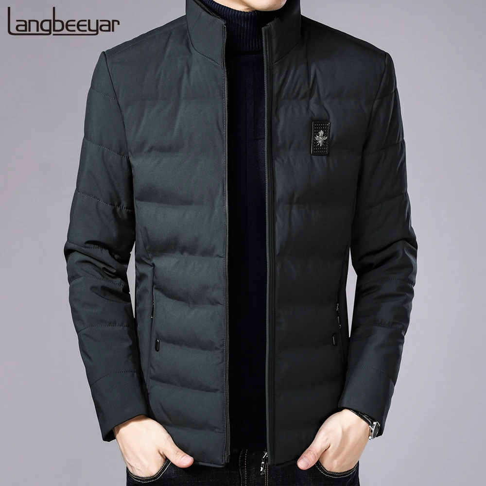 

2020 Top Grade New Brand Casual Fashion Parka Jacket Designer Thick Warm Men Duck Down Winter Coat Windbreaker Men Clothing