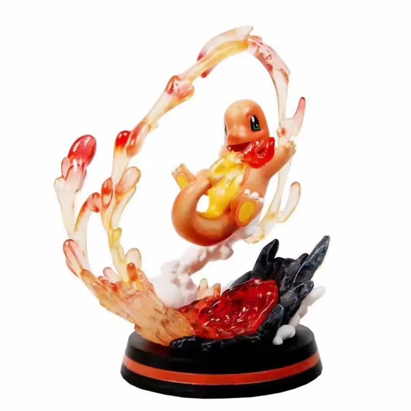 Япония Pokeball детектива Пикачу GK Gengar Mewtwo Umbreon Espeon Greninja ПВХ фигурка игрушки Коллекция Модель подарки 15 см